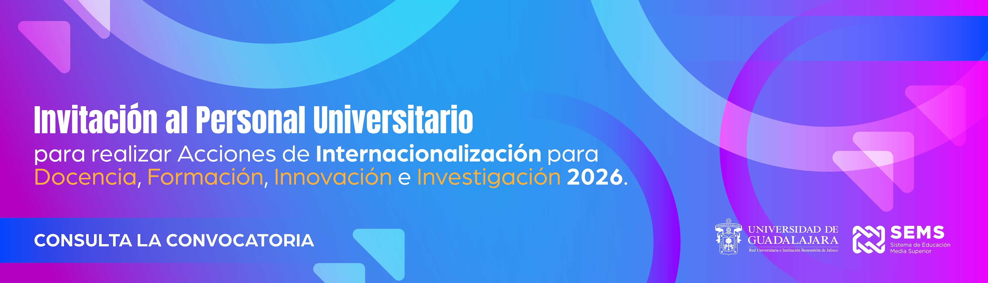 Invitación al Personal Universitario 